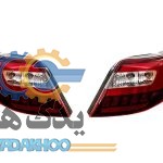 چراغ خطر عقب دنا پلاس کامل با لامپ و LED — مدرن